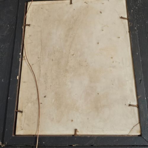 FABULOUS LARGE EARLY 20THC FRAMED ALABASTER RELIEF PANEL - ADDITIONAL PHOTO 14
