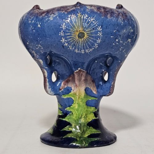 PAUL DACHSEL FOR AMPHORA AN ART NOUVEAU POTTERY PEDESTAL VASE C1905 - ADDITIONAL PHOTO 1