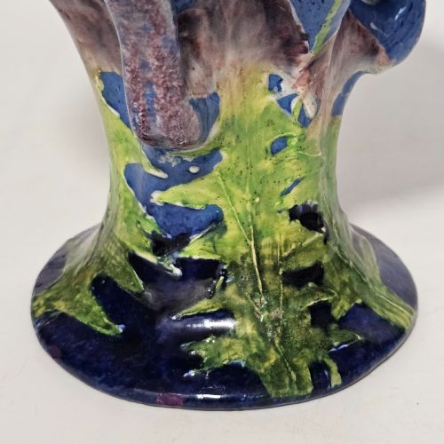 PAUL DACHSEL FOR AMPHORA AN ART NOUVEAU POTTERY PEDESTAL VASE C1905 - ADDITIONAL PHOTO 10