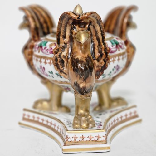 HIGHLY ATTRACTIVE SAMSON LATE 19THC INKWELL - ADDITIONAL PHOTO 1