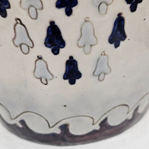 LARGE AMPHORA POTTERY TWIN HANDLED DECORATIVE VASE 34CM - ADDITIONAL PHOTO 10