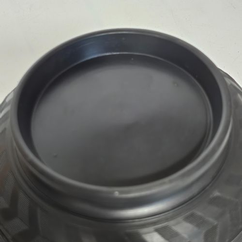 FABULOUS LATE 18THCEARLY 19THC BLACK BASALT LARGE BOWL - ADDITIONAL PHOTO 14