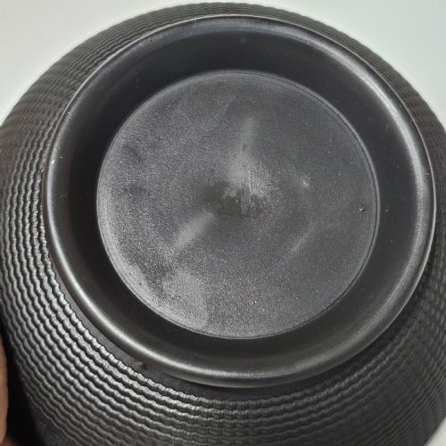 DELIGHTFUL LATE 18THCENTURYEARLY 19THCENTURY BLACK BASALT LARGE BOWL - ADDITIONAL PHOTO 6