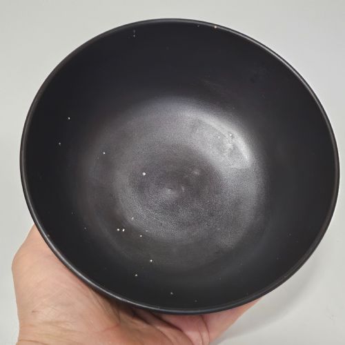 DELIGHTFUL LATE 18THCENTURYEARLY 19THCENTURY BLACK BASALT LARGE BOWL - ADDITIONAL PHOTO 7