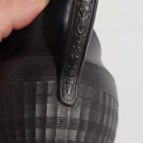18THCENTURYEARLY 19THCENTURY BLACK BASALT CREAM JUG - ADDITIONAL PHOTO 1