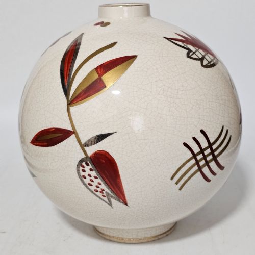 FRENCH ART DECO VASE BY SAINTE RADEGONDE CIRCA 1925 - ADDITIONAL PHOTO 1