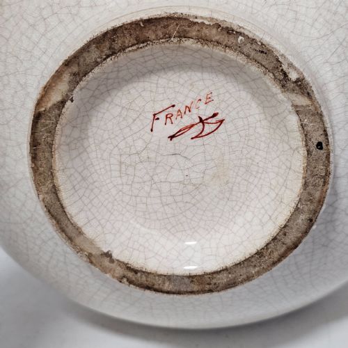 FRENCH ART DECO VASE BY SAINTE RADEGONDE CIRCA 1925 - ADDITIONAL PHOTO 4