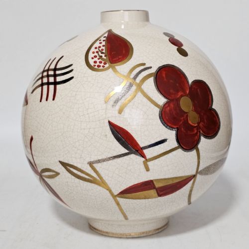 FRENCH ART DECO VASE BY SAINTE RADEGONDE CIRCA 1925 - ADDITIONAL PHOTO 6