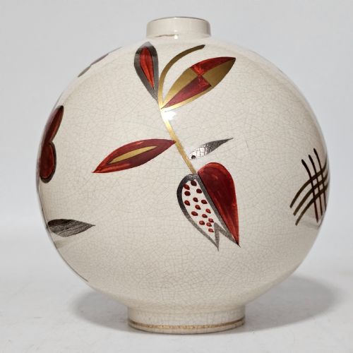 FRENCH ART DECO VASE BY SAINTE RADEGONDE CIRCA 1925 - ADDITIONAL PHOTO 9