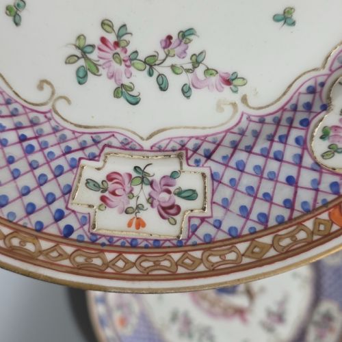 ATTRACTIVE PAIR OF 19THC SAMSON ARMOURIAL PLATES - ADDITIONAL PHOTO 6