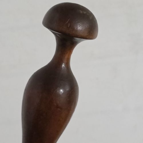 ANTIQUE TREEN 19TH CENTURY SYCAMORE POTATO MASHER - ADDITIONAL PHOTO 8