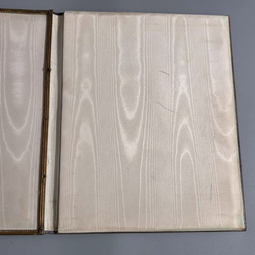 ANTIQUE FRENCH CHAMPLEV ENAMEL BRASS DOCUMENT FOLDER BLOTTER CIRCA 1880 - ADDITIONAL PHOTO 7