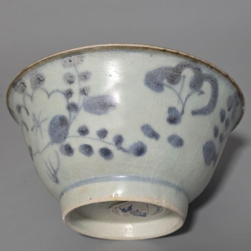A CHINESE PORCELAIN 'NANKING CARGO' BLUE AND WHITE BOWL C1750 - ADDITIONAL PHOTO 7