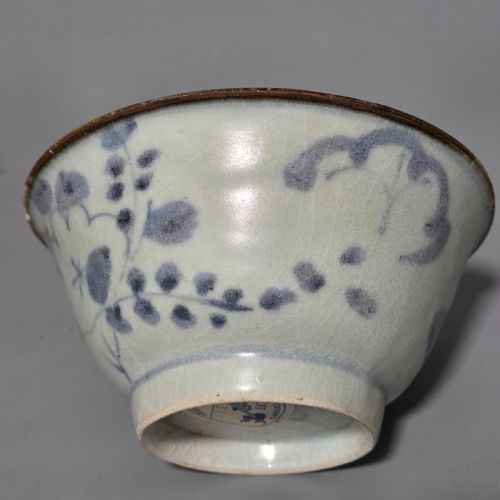 A CHINESE PORCELAIN 'NANKING CARGO' BLUE AND WHITE BOWL C1750 - ADDITIONAL PHOTO 9