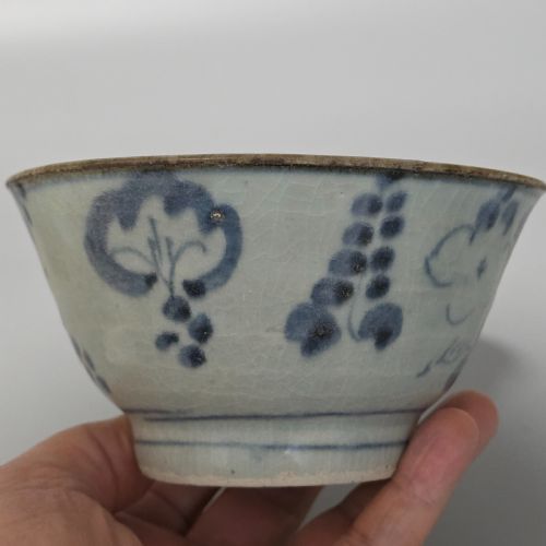 THE NANKING CARGO A CHINESE PORCELAIN FLARED BOWL C 1751 - ADDITIONAL PHOTO 3