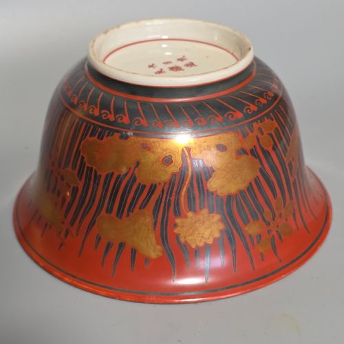 EXQUISITE KUTANI KINRANDE BOWL C1900 SUPERB DECORATION - ADDITIONAL PHOTO 5