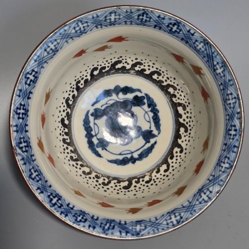 EXQUISITE KUTANI KINRANDE BOWL C1900 SUPERB DECORATION - ADDITIONAL PHOTO 7