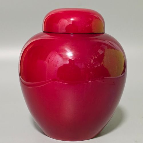 DELIGHTFUL BERNARD MOORE GINGER JAR COVER - ADDITIONAL PHOTO 3