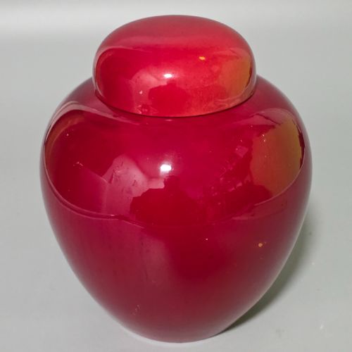 DELIGHTFUL BERNARD MOORE GINGER JAR COVER - ADDITIONAL PHOTO 5