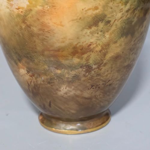 ROYAL DOULTON JOHNHPLANT HANDPAINTED VASE WINDSOR CASTLE C1910 - ADDITIONAL PHOTO 7