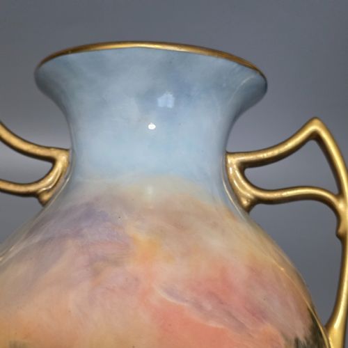 ROYAL DOULTON JOHNHPLANT HANDPAINTED VASE WINDSOR CASTLE C1910 - ADDITIONAL PHOTO 10