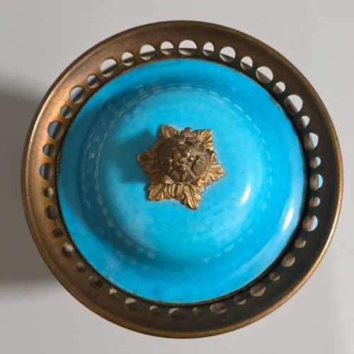 EXQUISITE 19THC GILT BRONZE MOUNTED PAINTED SEVRES VASE 215CM - ADDITIONAL PHOTO 9