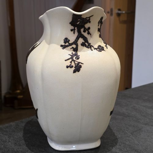 LARGE RARE DOULTON BURSLEM PATENT AESTHETIC JUG US PATENT NO 314002 - ADDITIONAL PHOTO 4