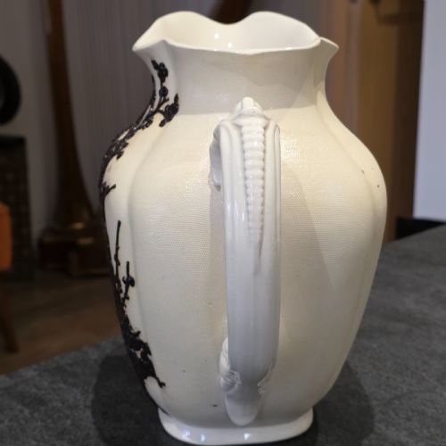 LARGE RARE DOULTON BURSLEM PATENT AESTHETIC JUG US PATENT NO 314002 - ADDITIONAL PHOTO 16