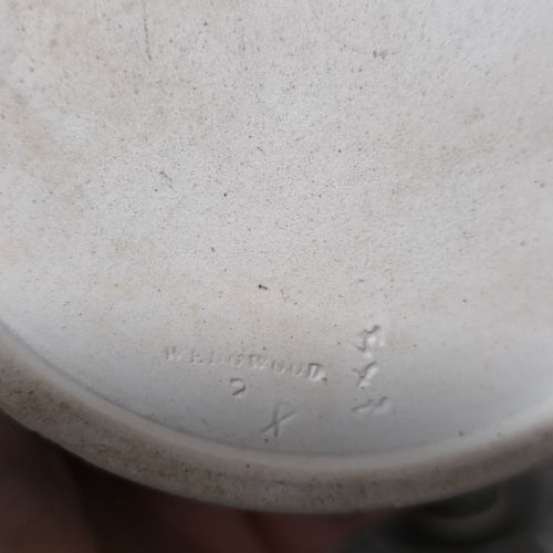 DELIGHTFUL GREEN WEDGWOOD TOBACCO JAR AND COVER C1880 - ADDITIONAL PHOTO 5