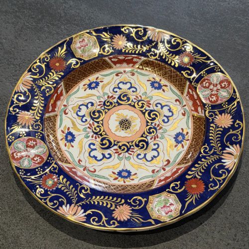 EXQUISITE 19THC ASHWORTH IRONSTONE DINNER PLATE IMARI PATTERN - ADDITIONAL PHOTO 2