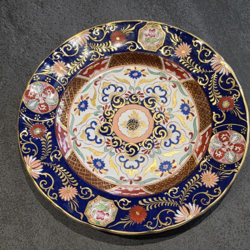 EXQUISITE 19THC ASHWORTH IRONSTONE DINNER PLATE IMARI PATTERN - ADDITIONAL PHOTO 6