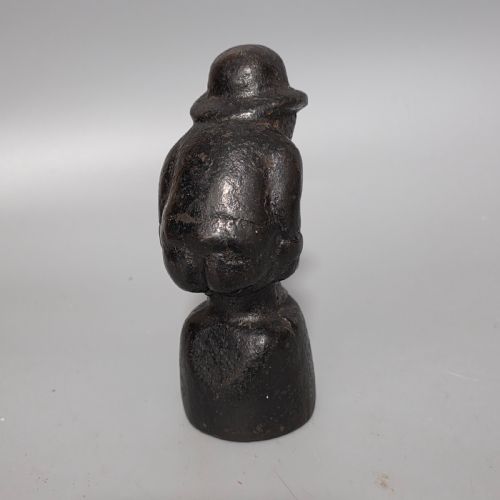 19THC CAST IRON PAPERWEIGHT PERFECT FOR THE BILLS - ADDITIONAL PHOTO 7