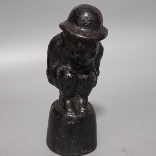 19THC CAST IRON PAPERWEIGHT PERFECT FOR THE BILLS - ADDITIONAL PHOTO 8