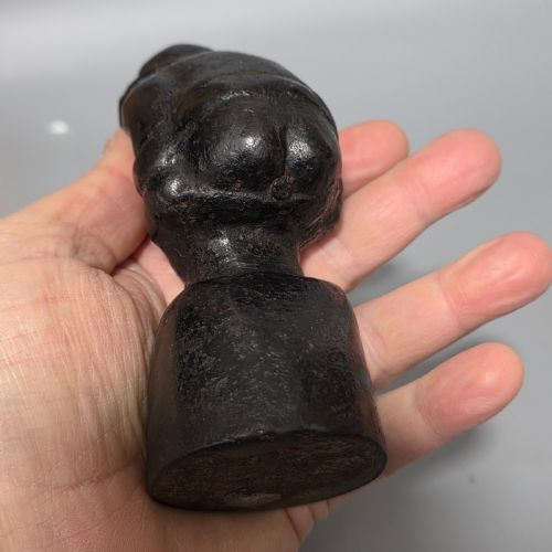 19THC CAST IRON PAPERWEIGHT PERFECT FOR THE BILLS - ADDITIONAL PHOTO 12
