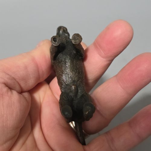 EARLY 20THC AUSTRIAN BRONZE DOG - ADDITIONAL PHOTO 8