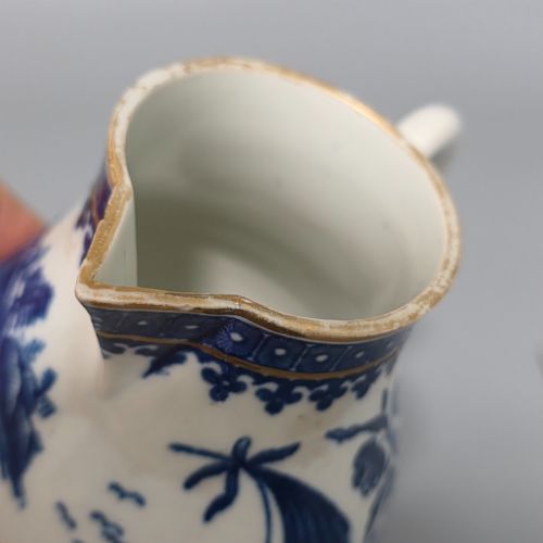 18TH CENTURY WORCESTER FIRST PERIOD SPARROW BEAK JUG - ADDITIONAL PHOTO 6