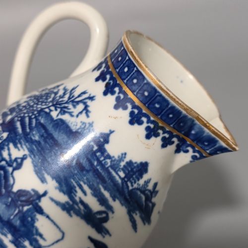 18TH CENTURY WORCESTER FIRST PERIOD SPARROW BEAK JUG - ADDITIONAL PHOTO 9