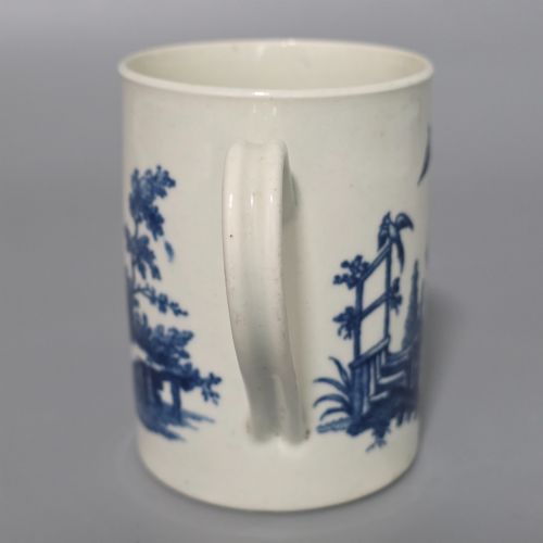 FIRST PERIOD WORCESTERCAUGHLEY PORCELAIN MUG 'LA PROMENADE CHINOISE' 'LA PECHE' PILLEMENT ENGLAND C1770 - ADDITIONAL PHOTO 3
