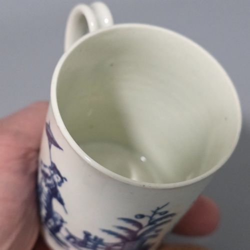 FIRST PERIOD WORCESTERCAUGHLEY PORCELAIN MUG 'LA PROMENADE CHINOISE' 'LA PECHE' PILLEMENT ENGLAND C1770 - ADDITIONAL PHOTO 13