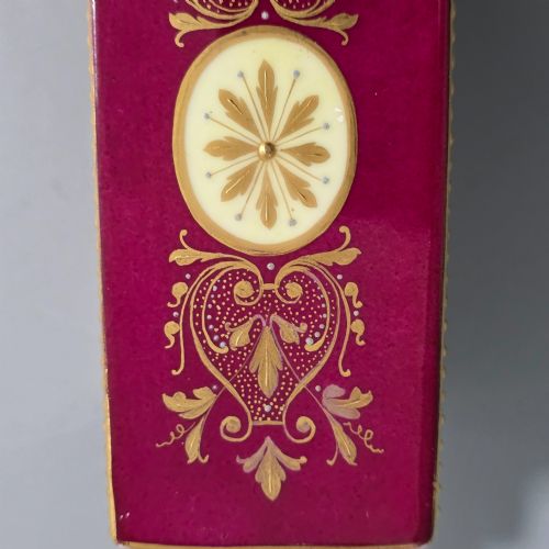 EXQUISITE 19TH CENTURY ROYAL VIENNA PORCELAIN TEA CADDY - ADDITIONAL PHOTO 14