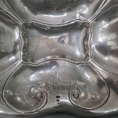 FINE QUALITY 19THC POLISH SOLID SILVER BREAD BASKET 315CM - ADDITIONAL PHOTO 5