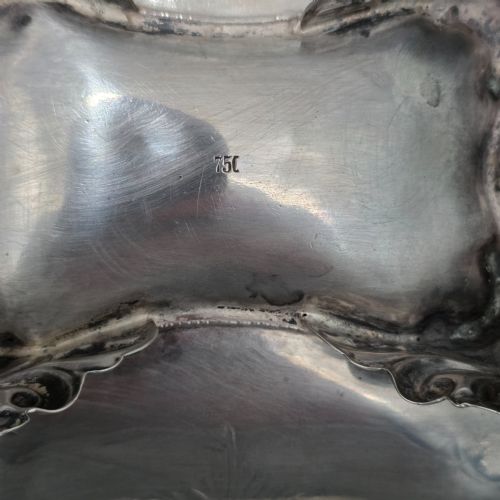 FINE QUALITY 19THC POLISH SOLID SILVER BREAD BASKET 315CM - ADDITIONAL PHOTO 7