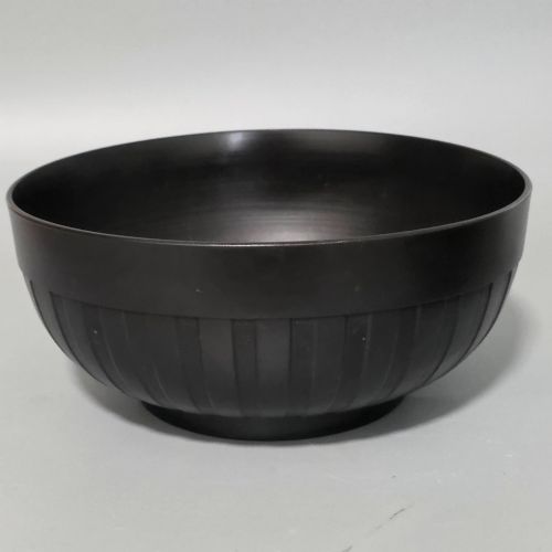 large antique wedgwood etruria basalt bowl 22cm - CATEGORY: ANTIQUE MISCELLANEOUS - DATED 1890