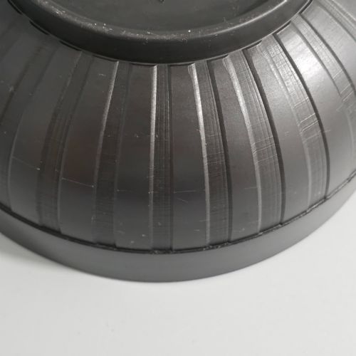 LARGE ANTIQUE WEDGWOOD ETRURIA BASALT BOWL 22CM - ADDITIONAL PHOTO 7