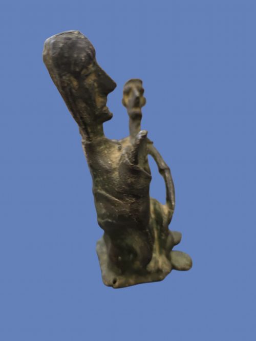 FRANCO D'ASPRO ITALIAN B 1911 BRONZE SCULPTURE 'MATERNITA' - ADDITIONAL PHOTO 1