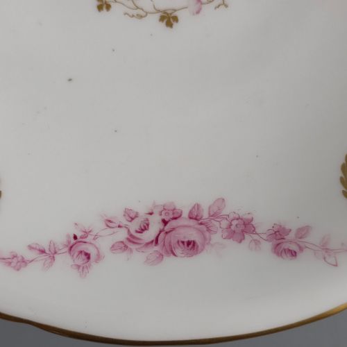 DELIGHTFUL 19THC CHERUB DECORATED TAZZA BY MINTON - ADDITIONAL PHOTO 4