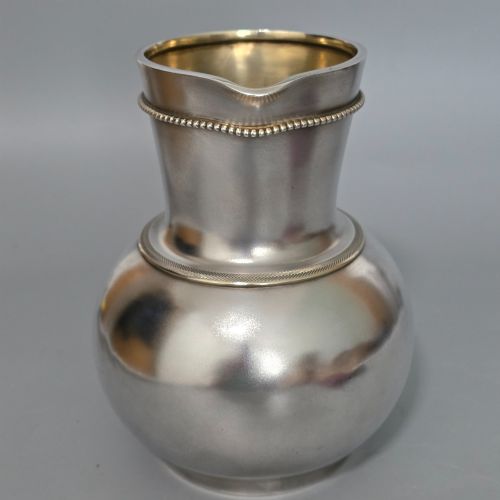 LARGE ELKINGTON WATER PITCHER ANTIQUE VICTORIAN SILVER PLATE C1890 - ADDITIONAL PHOTO 7