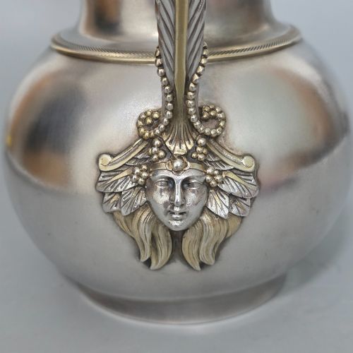 LARGE ELKINGTON WATER PITCHER ANTIQUE VICTORIAN SILVER PLATE C1890 - ADDITIONAL PHOTO 14