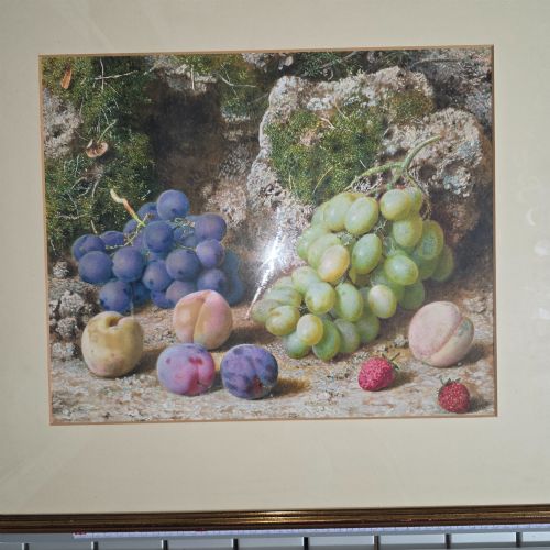 FABULOUS WATERCOLOUR STILL LIFE FRUIT BY JOHN SHERRIN BRITISH 1819 1896 - ADDITIONAL PHOTO 1