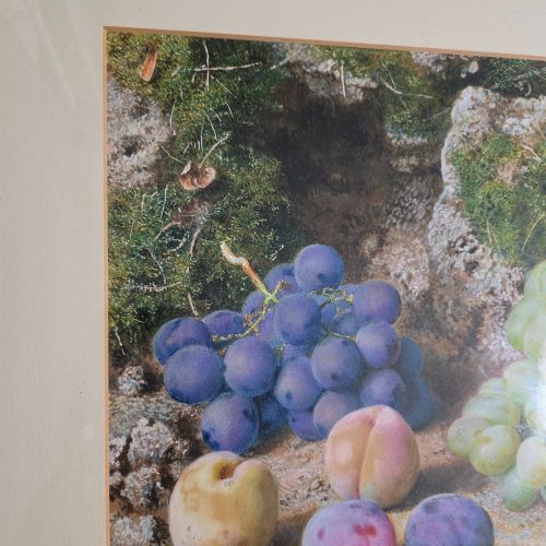 FABULOUS WATERCOLOUR STILL LIFE FRUIT BY JOHN SHERRIN BRITISH 1819 1896 - ADDITIONAL PHOTO 9